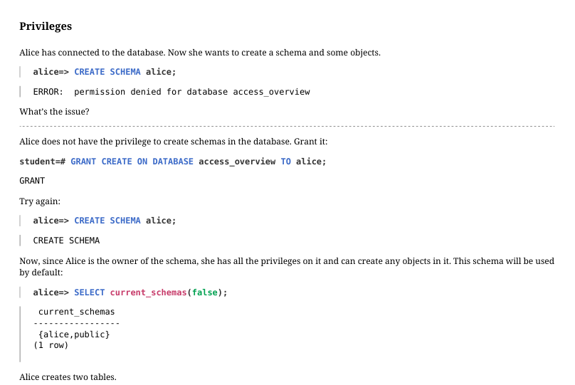 Source slide page 13: Privileges