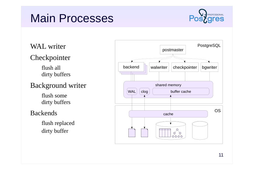 Source slide page 12: Main Processes