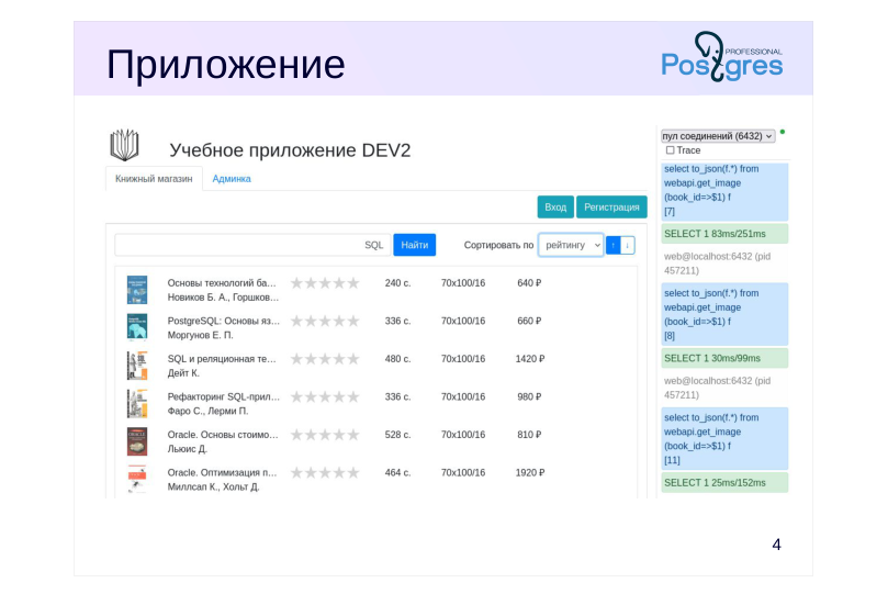 Source slide page 4: Приложение