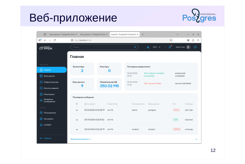 Source slide page 13: Веб-приложение